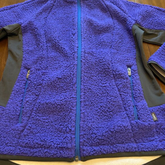 NWT Cabela's Women's Blue Sweater Full Zip Fleece Size Medium - Picture 3 of 14